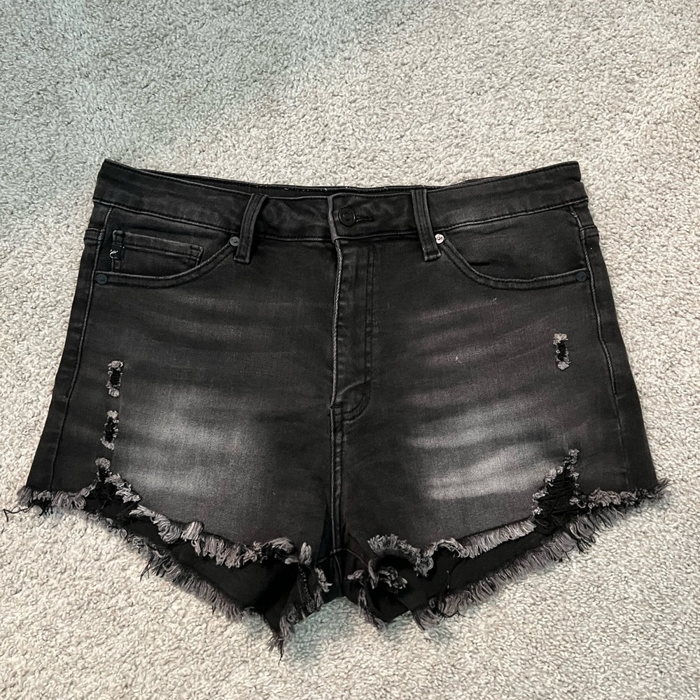 Kancan denim black shorts like new size XL smoke free home